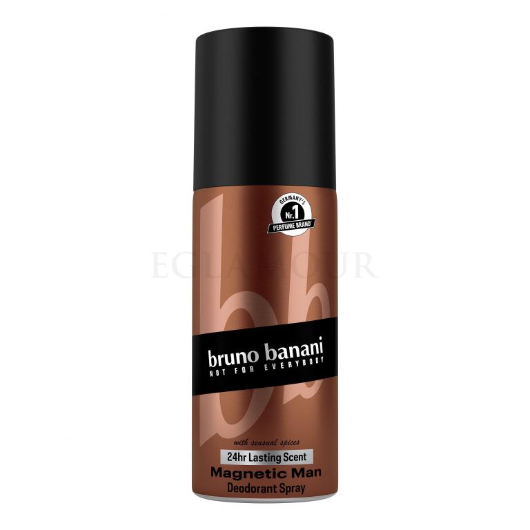 Bruno Banani Magnetic Man Dezodorant dla mężczyzn 150 ml