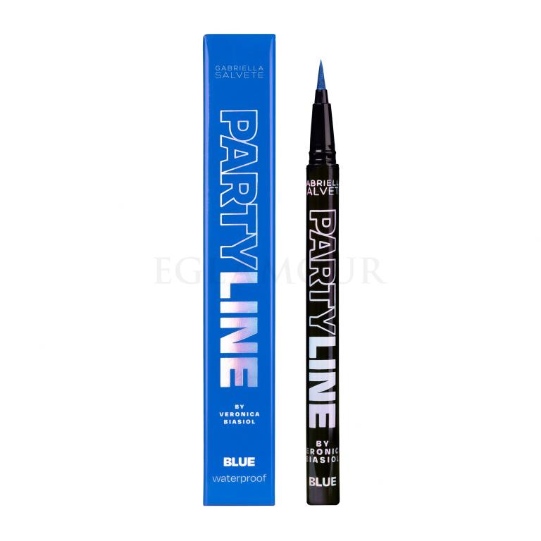 Gabriella Salvete Party Calling Party Line Eyeliner dla kobiet 0,6 ml Odcień Blue