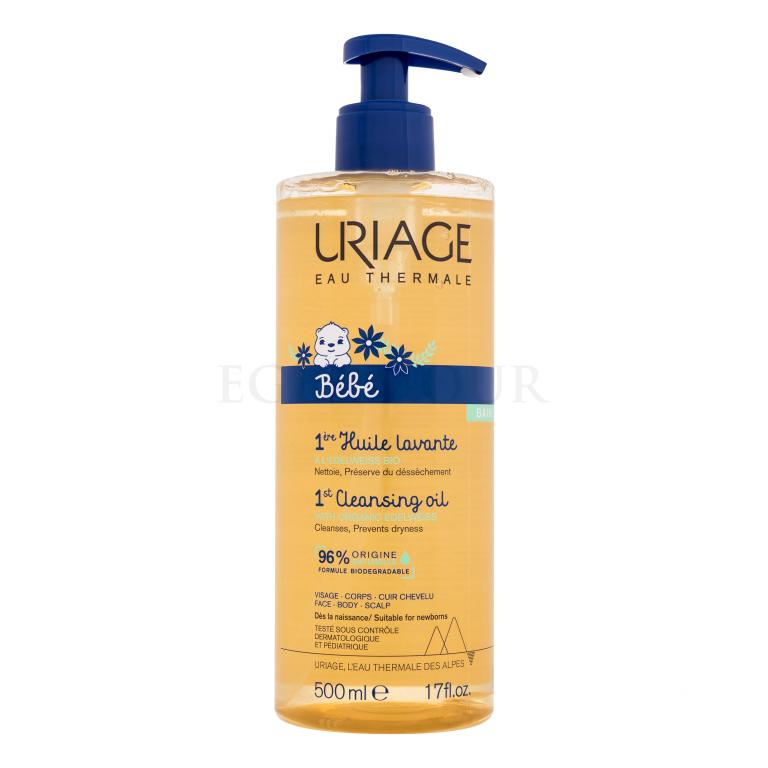 Uriage Bébé 1st Cleansing Oil Olejek pod prysznic dla dzieci 500 ml