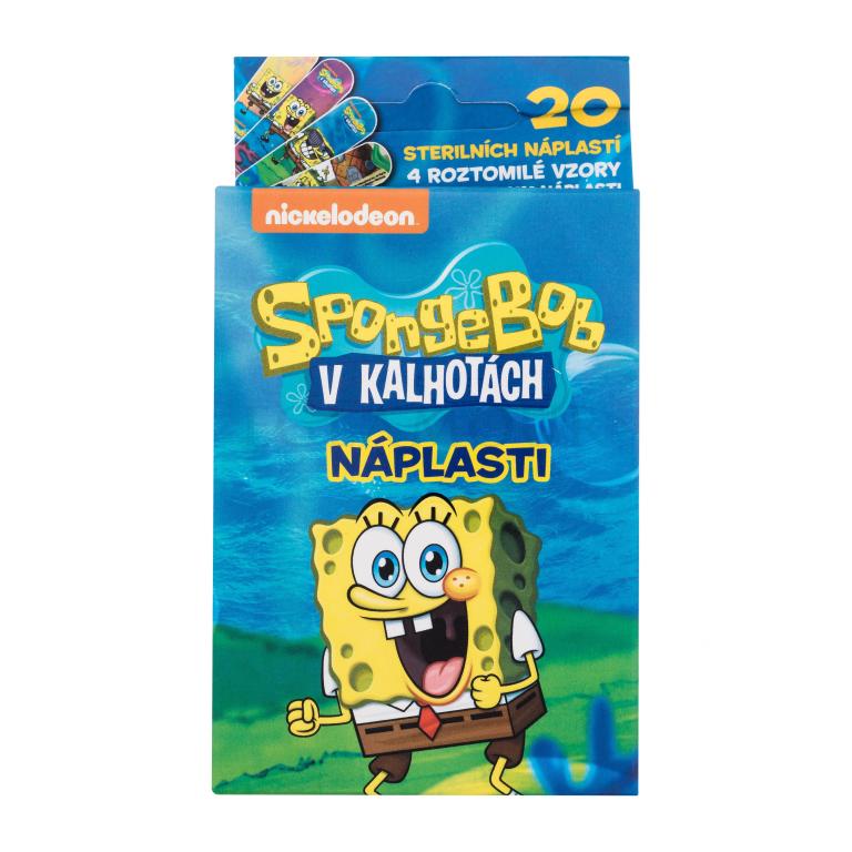 Nickelodeon SpongeBob Plaster Plaster dla dzieci Zestaw