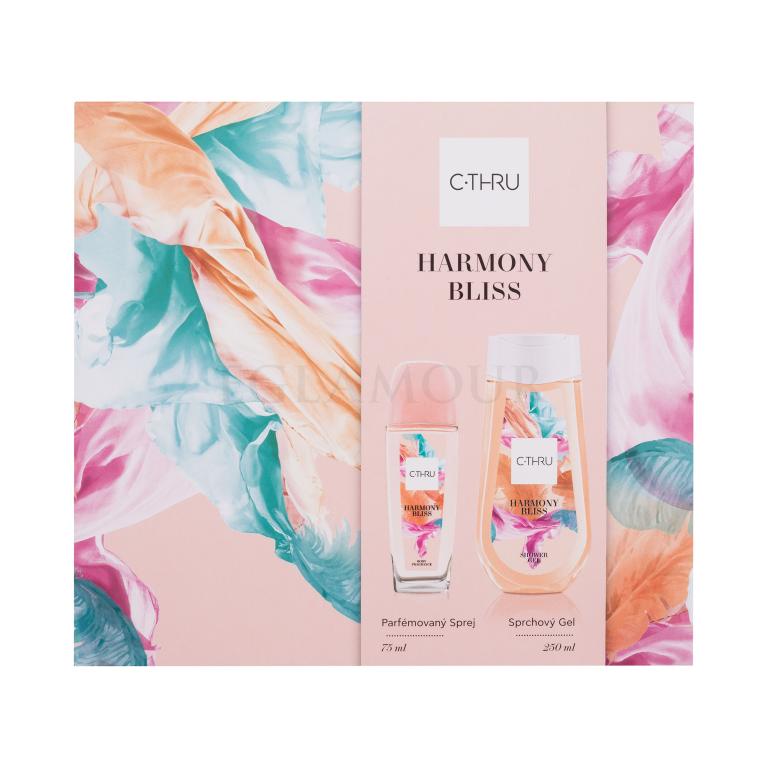 C-THRU Harmony Bliss Zestaw spray do ciała 75 ml + żel pod prysznic 250 ml