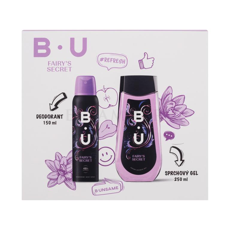 B.U. Fairy´s Secret Zestaw dezodorant 150 ml + żel pod prysznic 250 ml