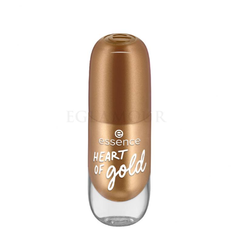 Essence Gel Nail Colour Lakier do paznokci dla kobiet 8 ml Odcień 62 Heart of Gold