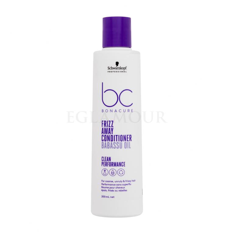 Schwarzkopf Professional BC Bonacure Frizz Away Conditioner Odżywka dla kobiet 200 ml