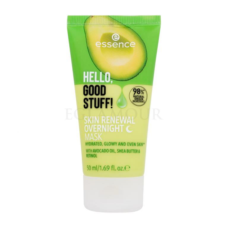 Essence Hello, Good Stuff! Skin Renewal Overnight Mask Maseczka do twarzy dla kobiet 50 ml