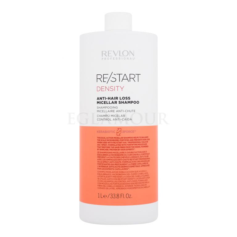 Revlon Professional Re/Start Density Anti-Hair Loss Micellar Shampoo Szampon do włosów dla kobiet 1000 ml