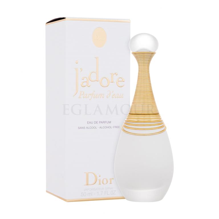 Dior J&#039;adore Parfum d´Eau Woda perfumowana dla kobiet 50 ml Uszkodzone pudełko