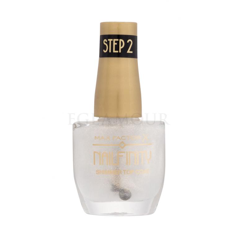 Max Factor Nailfinity Shimmer Top Coat Lakier do paznokci dla kobiet 12 ml Odcień 102 Starry Veil