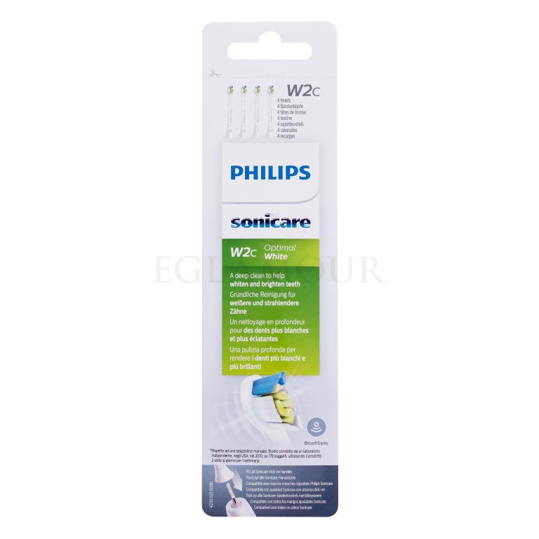 Philips Sonicare Optimal White W2c HX6074/27 White Wymianna głowica Zestaw