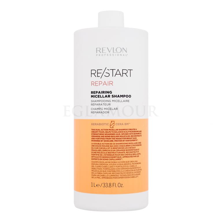 Revlon Professional Re/Start Repair Repairing Micellar Shampoo Szampon do włosów dla kobiet 1000 ml