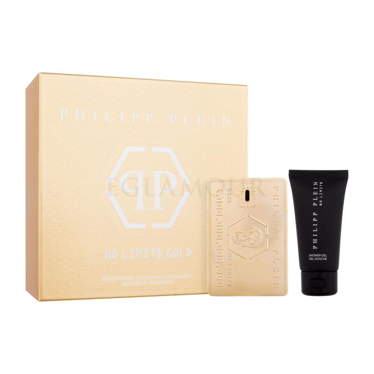 Philipp Plein No Limit$ Gold Zestaw woda perfumowana 50 ml + żel pod prysznic 50 ml