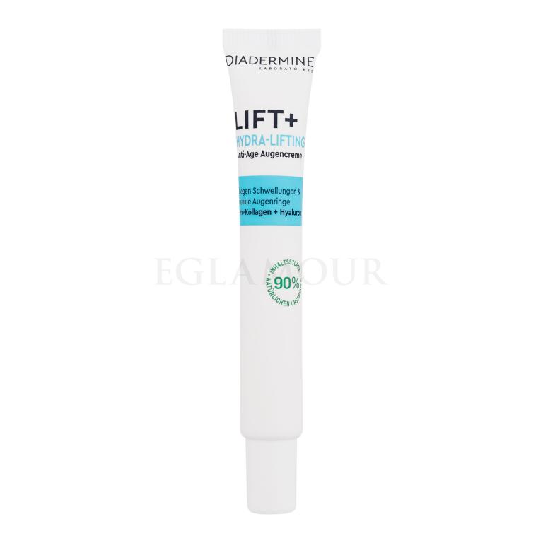 Diadermine Lift+ Hydra-Lifting Anti-Age Eye Cream Krem pod oczy dla kobiet 15 ml