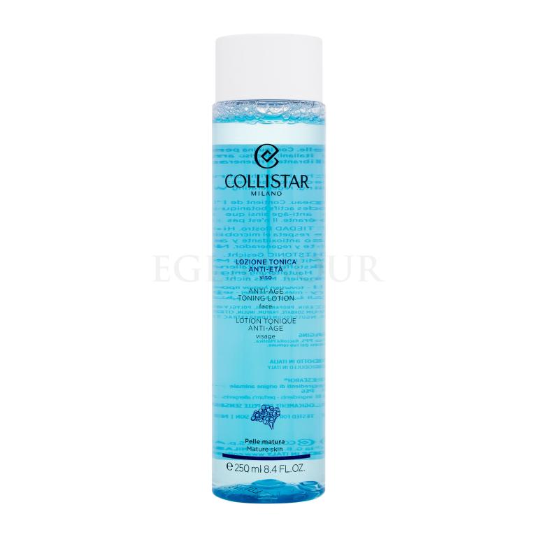 Collistar Anti-Age Toning Lotion Wody i spreje do twarzy dla kobiet 250 ml