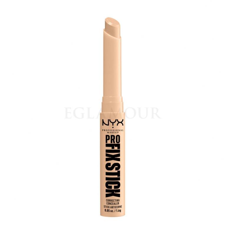 NYX Professional Makeup Pro Fix Stick Correcting Concealer Korektor dla kobiet 1,6 g Odcień 05 Vanilla