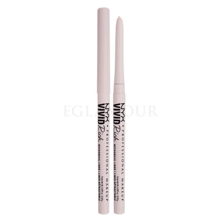 NYX Professional Makeup Vivid Rich Mechanical Liner Kredka do oczu dla kobiet 0,28 g Odcień 02 Quartz Que