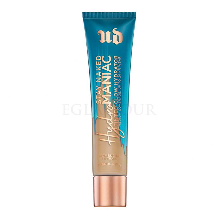 Urban Decay Stay Naked Hydromaniac Tinted Glow Hydrator Podkład dla kobiet 35 ml Odcień 50