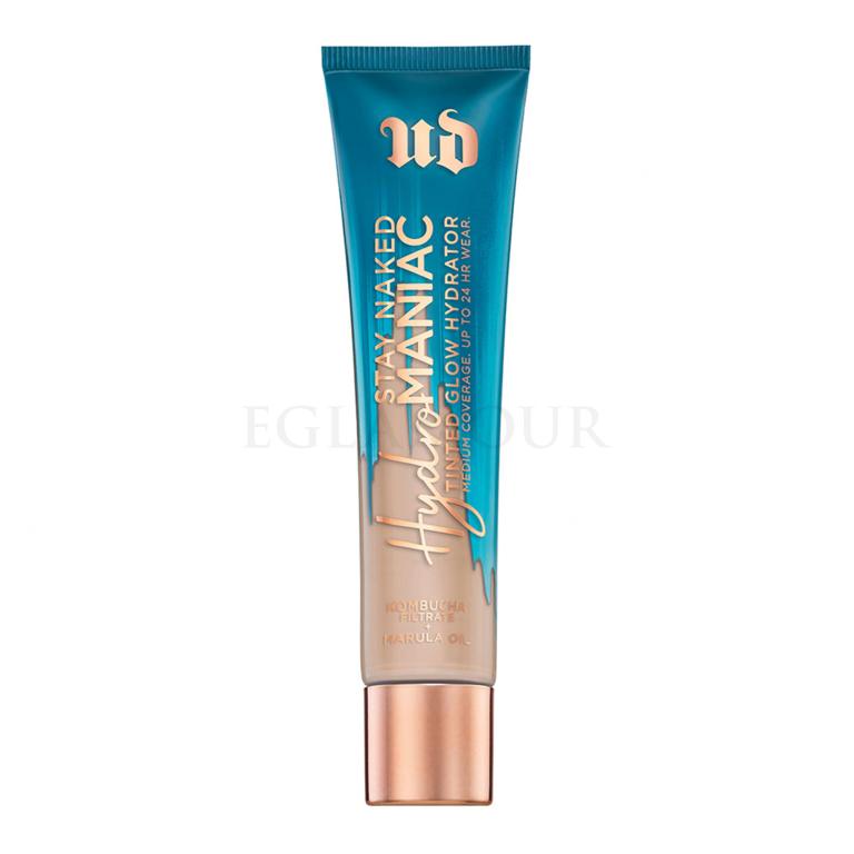 Urban Decay Stay Naked Hydromaniac Tinted Glow Hydrator Podkład dla kobiet 35 ml Odcień 30