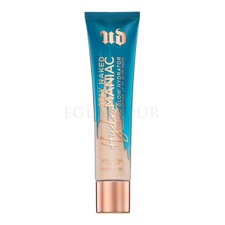 Urban Decay Stay Naked Hydromaniac Tinted Glow Hydrator Podkład dla kobiet 35 ml Odcień 10