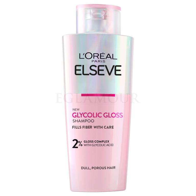 L&#039;Oréal Paris Elseve Glycolic Gloss Shampoo Szampon do włosów dla kobiet 200 ml