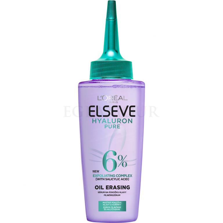 L&#039;Oréal Paris Elseve Hyaluron Pure Oil Erasing Scalp Serum Serum do włosów dla kobiet 102 ml