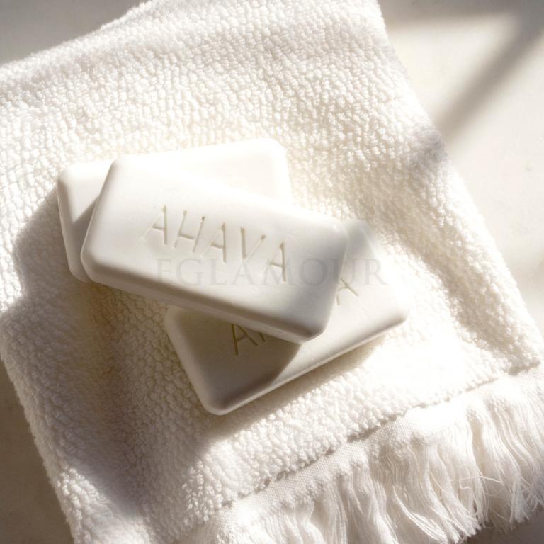 AHAVA Deadsea Salt Moisturizing Salt Soap Duo Mydło w kostce dla kobiet Zestaw