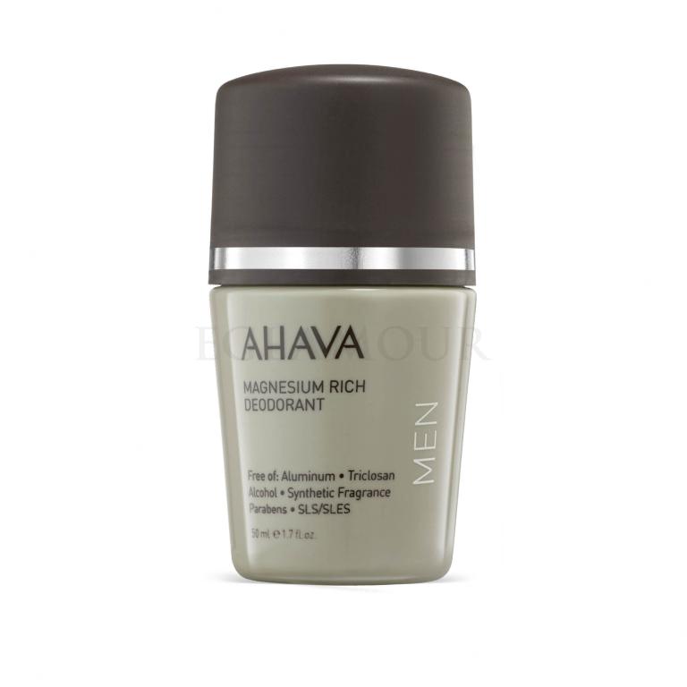 AHAVA Men Time To Energize Magnesium Rich Dezodorant dla mężczyzn Zestaw