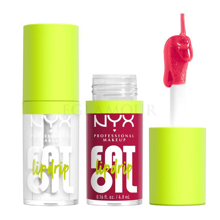 Zestaw Olejek do ust NYX Professional Makeup Fat Oil Lip Drip + Olejek do ust NYX Professional Makeup Fat Oil Lip Drip