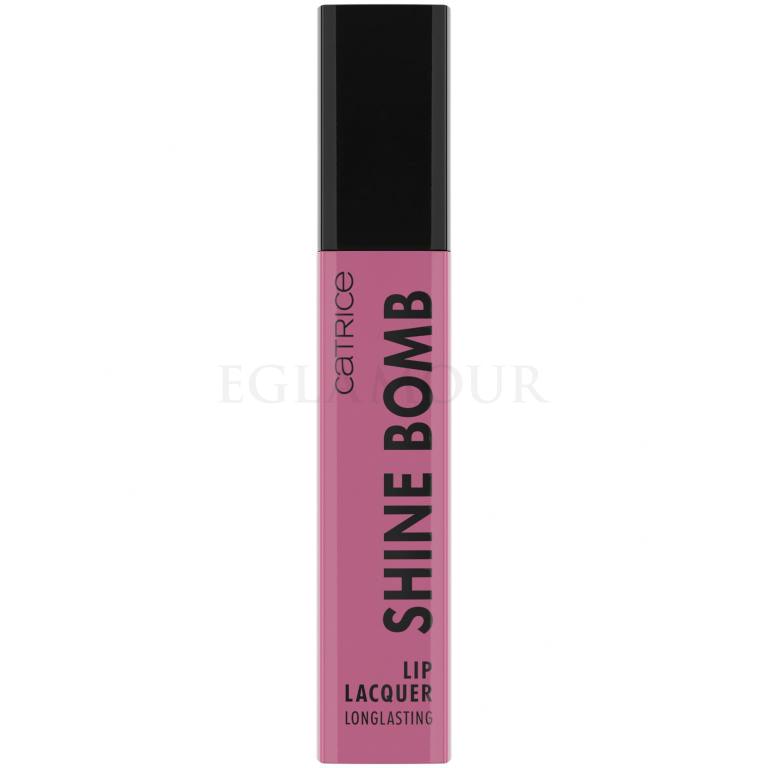 Catrice Shine Bomb Lip Lacquer Pomadka dla kobiet 3 ml Odcień 060 Pinky Promise