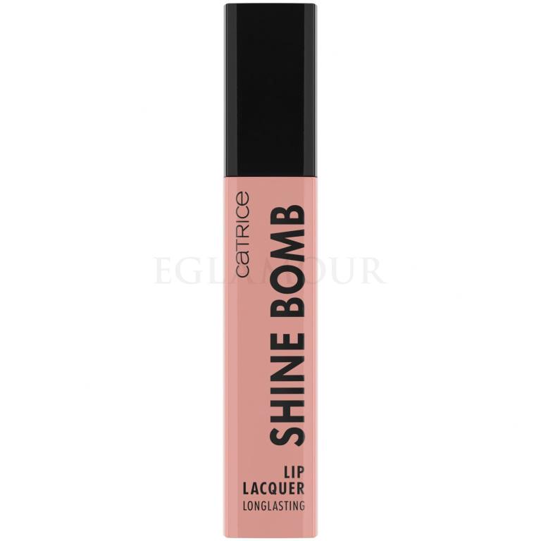 Catrice Shine Bomb Lip Lacquer Pomadka dla kobiet 3 ml Odcień 010 French Silk