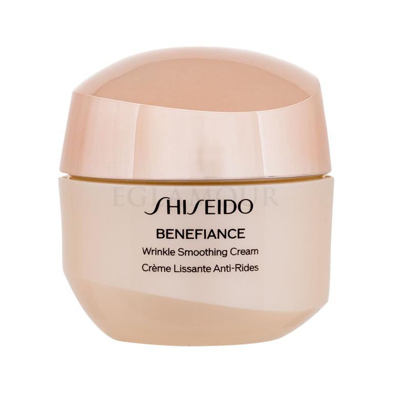 Shiseido Benefiance Wrinkle Smoothing Cream Krem do twarzy na dzień dla kobiet 30 ml