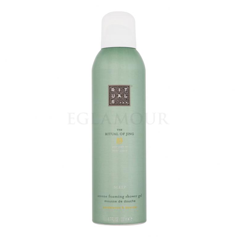 Rituals The Ritual Of Jing Sleep Serene Foaming Shower Gel Pianka pod prysznic dla kobiet 200 ml