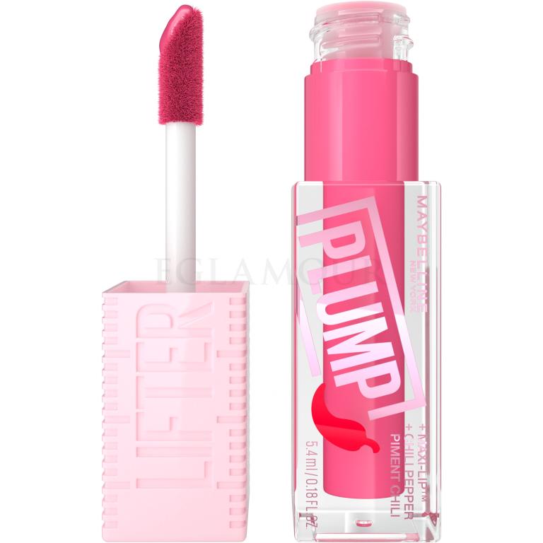 Maybelline Lifter Plump Błyszczyk do ust dla kobiet 5,4 ml Odcień 003 Pink Sting