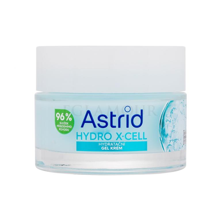 Astrid Hydro X-Cell Hydrating Gel Cream Krem do twarzy na dzień dla kobiet 50 ml