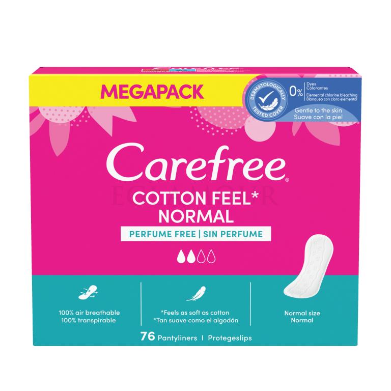 Carefree Cotton Feel Normal Wkładka higieniczna dla kobiet Zestaw