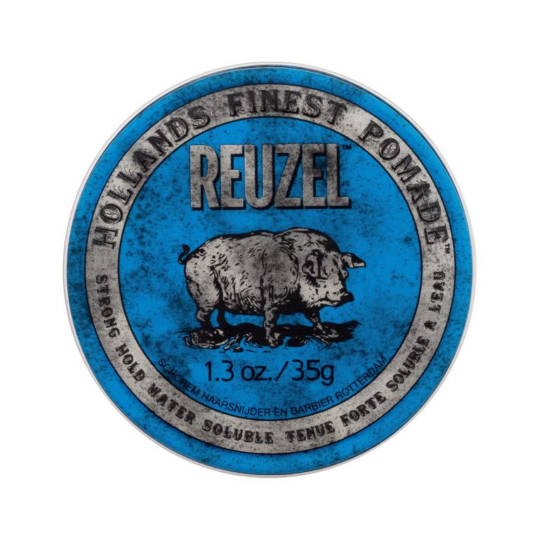 Reuzel Hollands Finest Pomade Strong Hold Water Soluble Żel do włosów dla mężczyzn 35 g