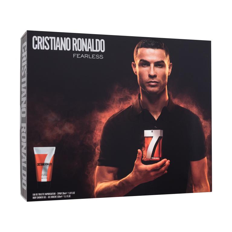 Cristiano Ronaldo CR7 Fearless Zestaw woda toaletowa 30 ml + żel pod prysznic 150 ml