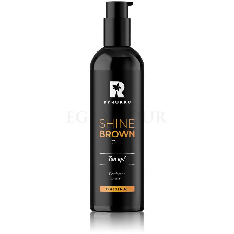 Byrokko Shine Brown Oil Preparat do opalania ciała dla kobiet 150 ml