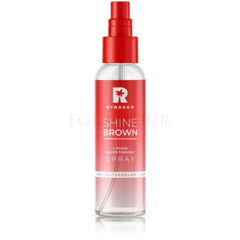 Byrokko Shine Brown Watermelon 2-Phase Super Tanning Spray Preparat do opalania ciała dla kobiet 104 ml