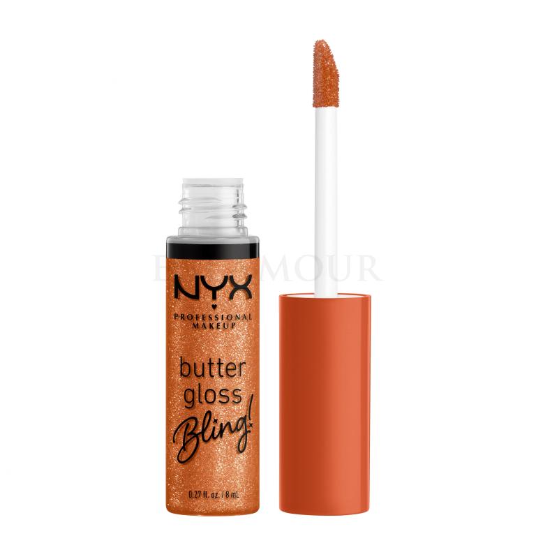 NYX Professional Makeup Butter Gloss Bling Błyszczyk do ust dla kobiet 8 ml Odcień 03 Pricey