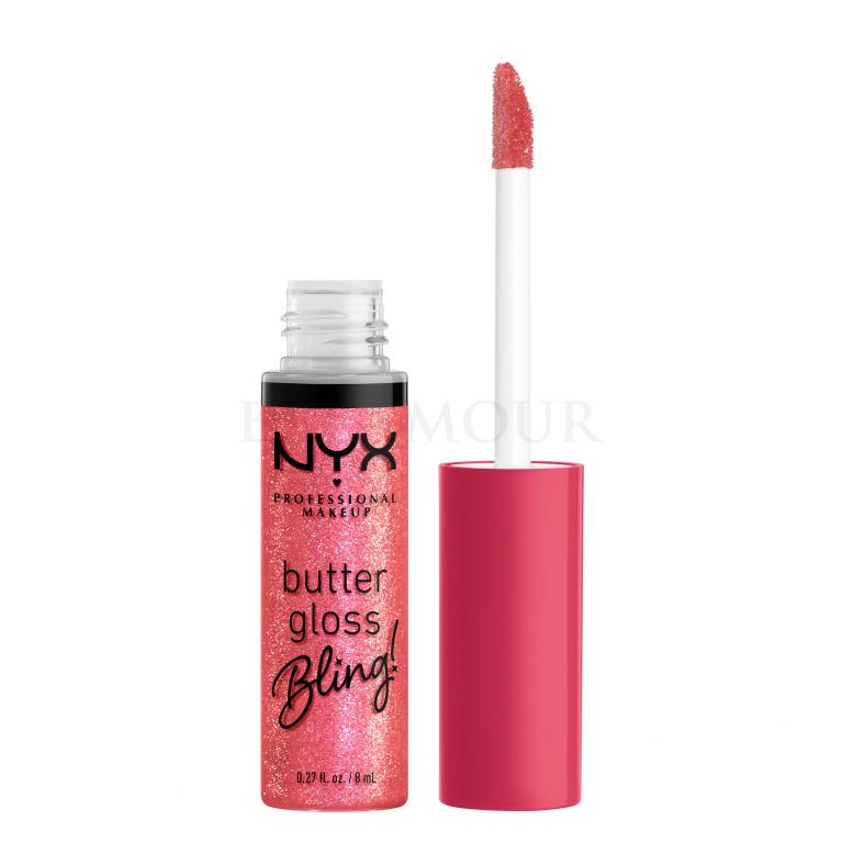 NYX Professional Makeup Butter Gloss Bling Błyszczyk do ust dla kobiet 8 ml Odcień 05 She Got Money