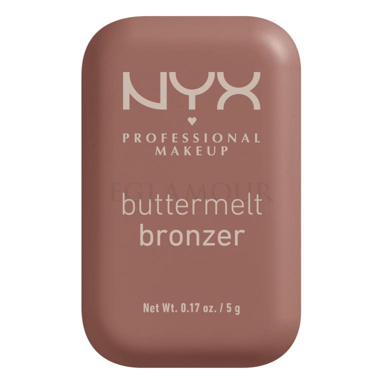 NYX Professional Makeup Buttermelt Bronzer Bronzer dla kobiet 5 g Odcień 04 Butta Biscuit