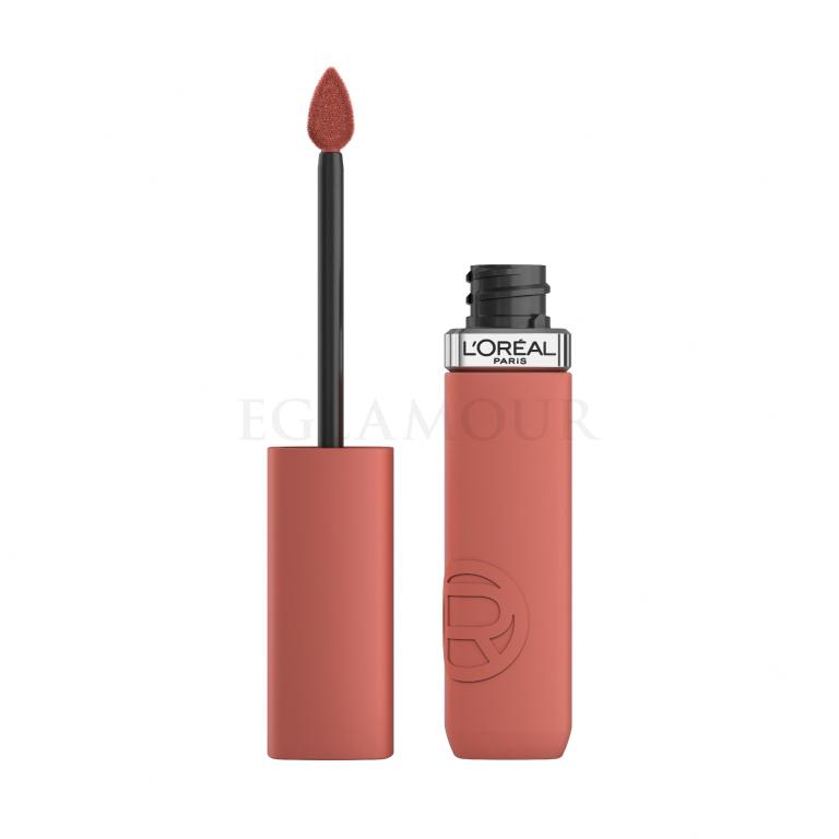 L&#039;Oréal Paris Infaillible Matte Resistance Lipstick Pomadka dla kobiet 5 ml Odcień 630 Rose Heat