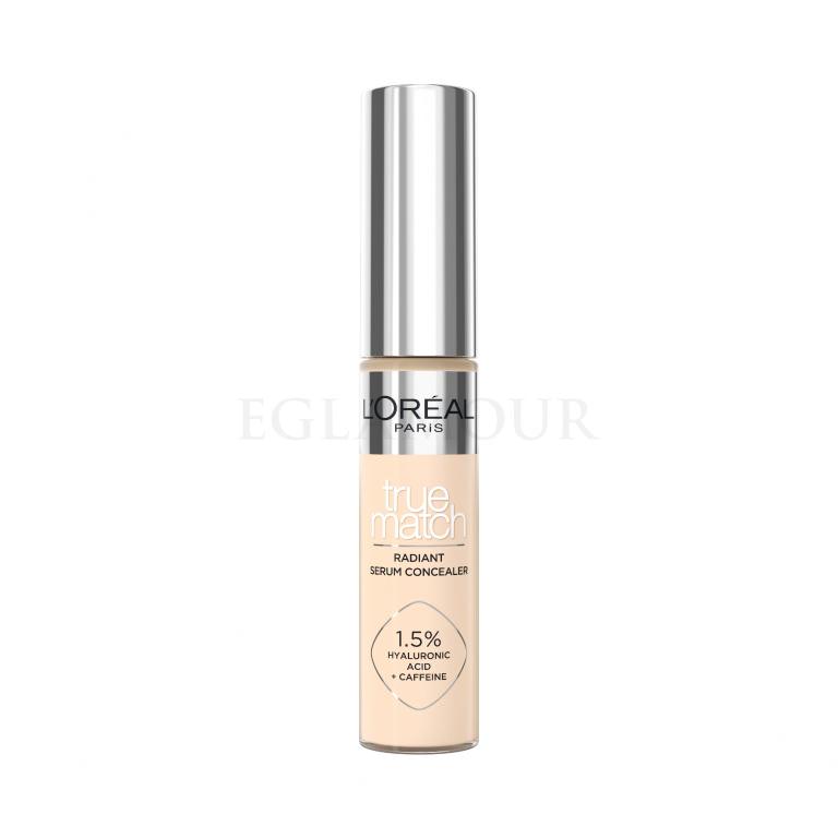 L&#039;Oréal Paris True Match Radiant Serum Concealer Korektor dla kobiet 11 ml Odcień 1.5N