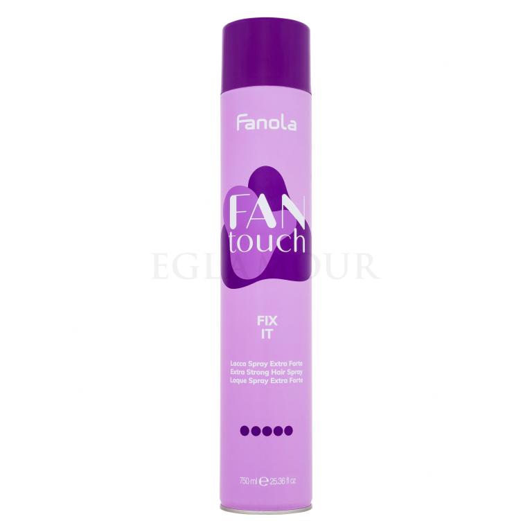 Fanola Fan Touch Fix It Lakier do włosów dla kobiet 750 ml