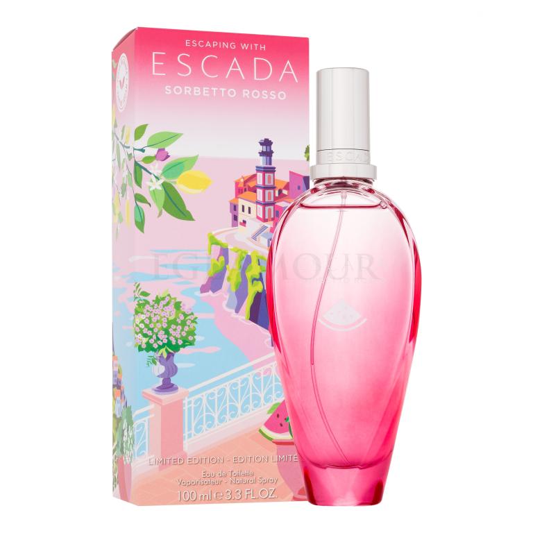 ESCADA Sorbetto Rosso Limited Edition Woda toaletowa dla kobiet 100 ml