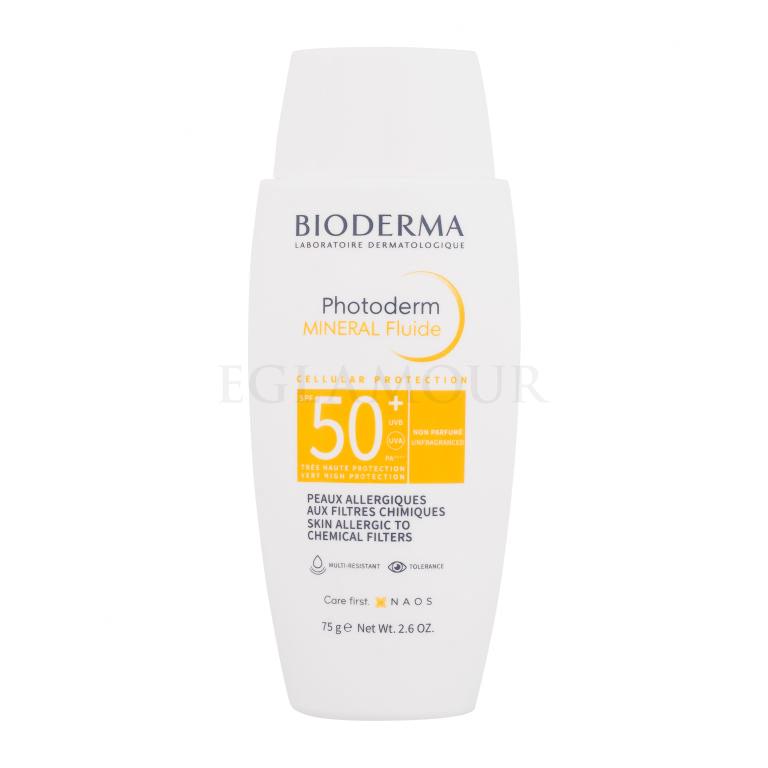 BIODERMA Photoderm Mineral Fluide SPF50+ Preparat do opalania twarzy 75 ml