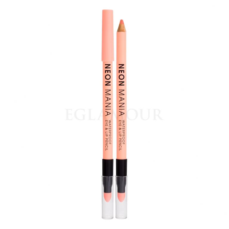 Dermacol Neon Mania Waterproof Eye &amp; Lip Pencil Kredka do oczu dla kobiet 1,1 g Odcień 2