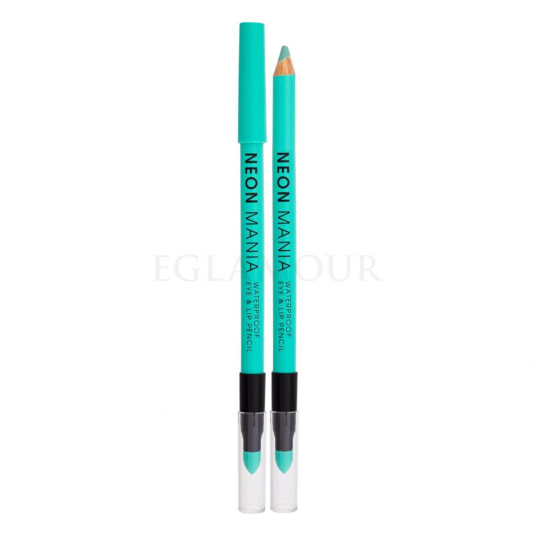 Dermacol Neon Mania Waterproof Eye &amp; Lip Pencil Kredka do oczu dla kobiet 1,1 g Odcień 4