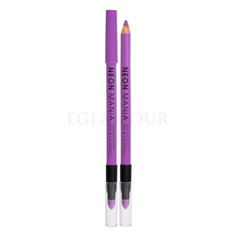 Dermacol Neon Mania Waterproof Eye &amp; Lip Pencil Kredka do oczu dla kobiet 1,1 g Odcień 3