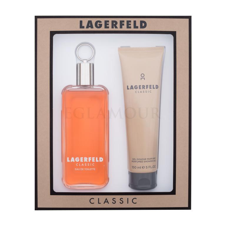 Karl Lagerfeld Classic Zestaw woda toaletowa 150 ml + żel pod prysznic 150 ml